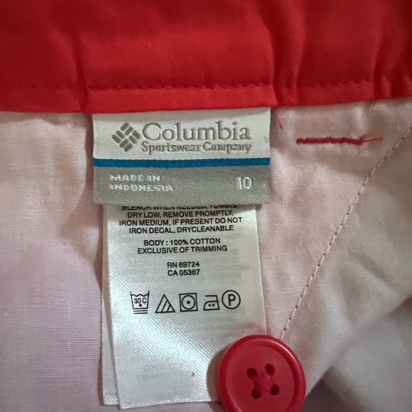 Red Columbia Kenzie Cove Skirt for Ladies - Picture 12 of 14